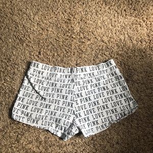 PINK sleepwear shorts